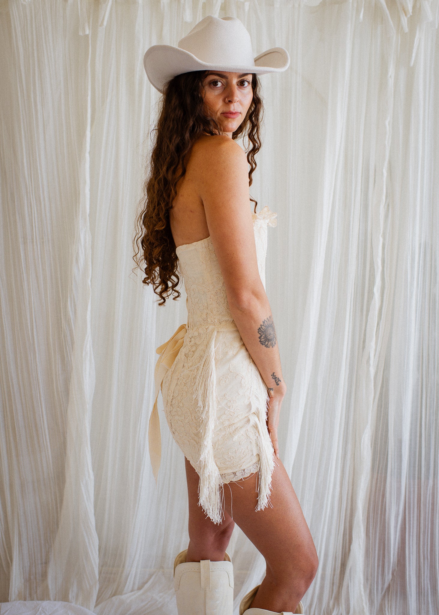 The Marlowe Mini — Antique Alençon Lace Edition