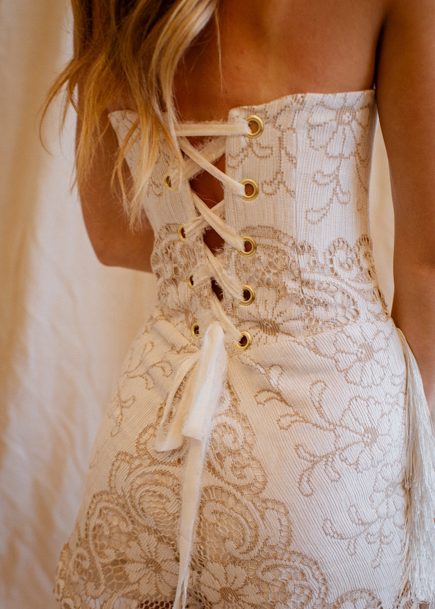 Marlowe Romper South of West Bridal Marlowe Romper South of West Bridal